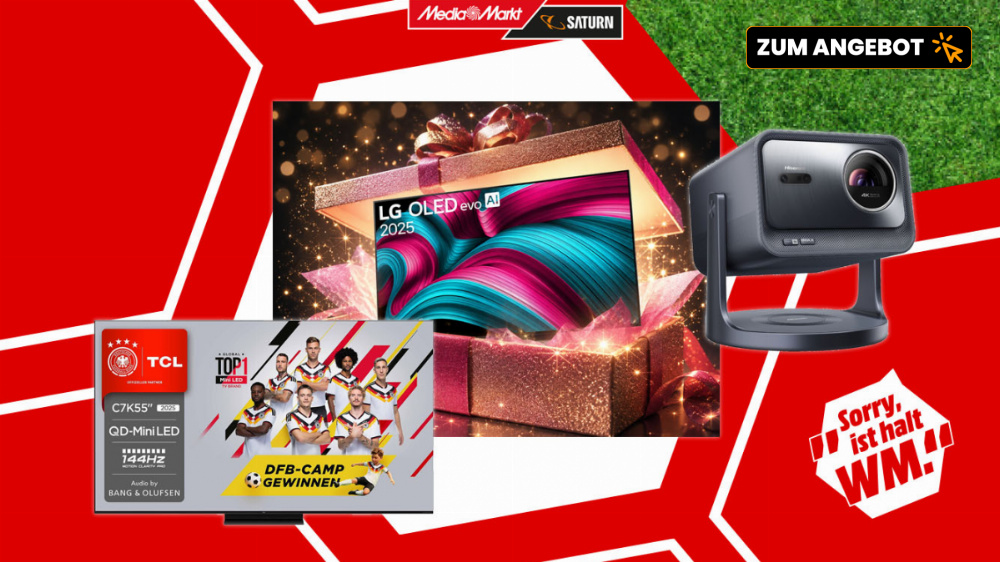 LG OLED C5, Samsung-TV etc. geschenkt? MediaMarkt macht's bei jedem 11. Einkauf möglich