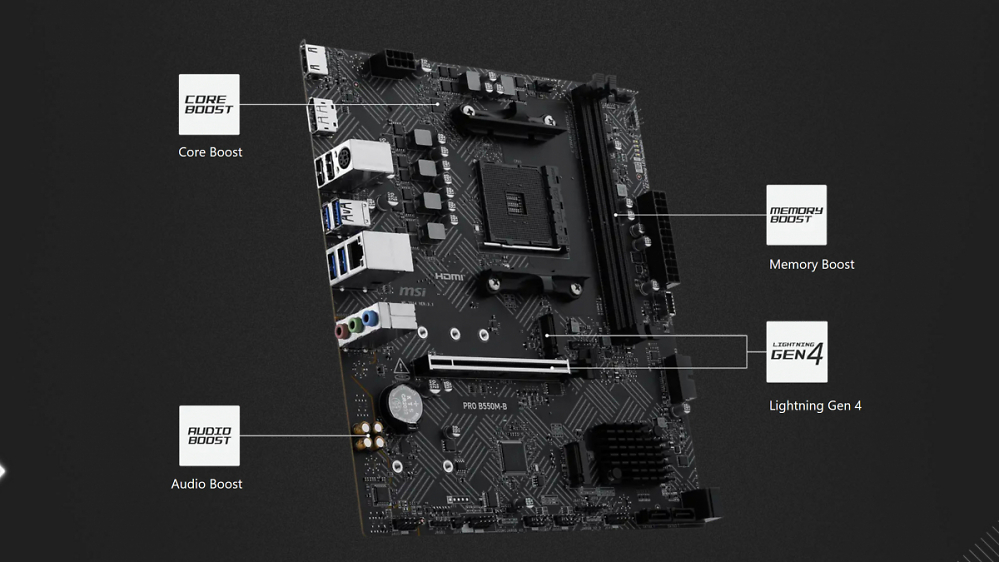 Der ewige Sockel: MSI mit neuen B550-Mainboards für Sockel AM4