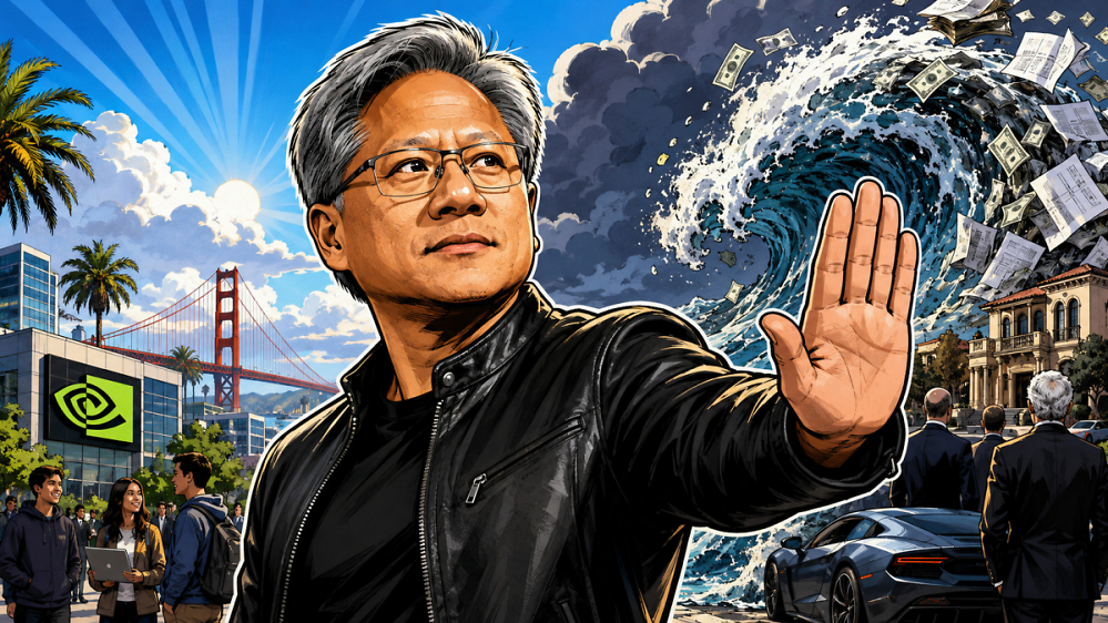 "Geht nicht weg": Nvidia-Chef Huang machen die "höchsten Steuern der Welt" nichts aus