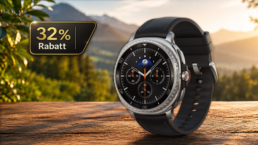 Rekordrabatt: Günstiger gab es die Samsung Galaxy Watch8 Classic von Amazon 2026 noch nie