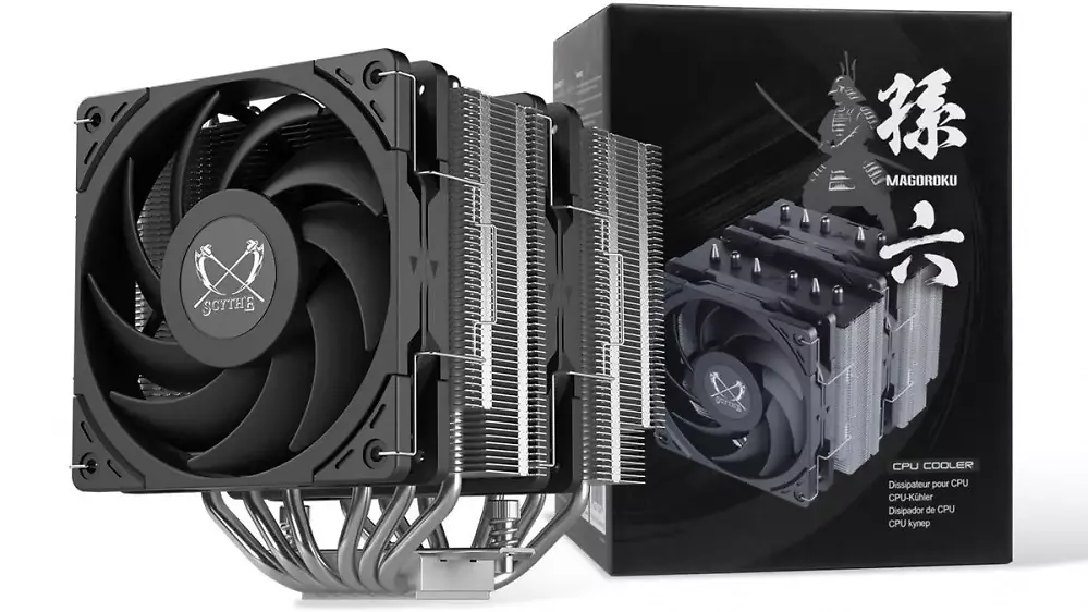 Scythe Magoroku: Doppelturmkühler kommt zur Computex 2026