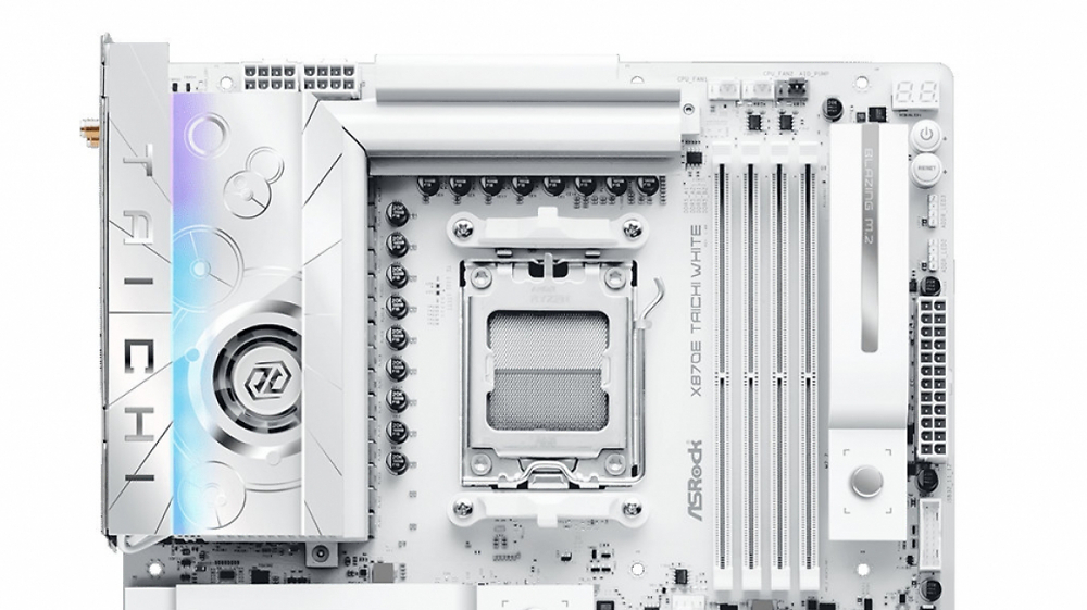 Asrock X870E Taichi White: AM5-Flaggschiff jetzt auch in Weiß