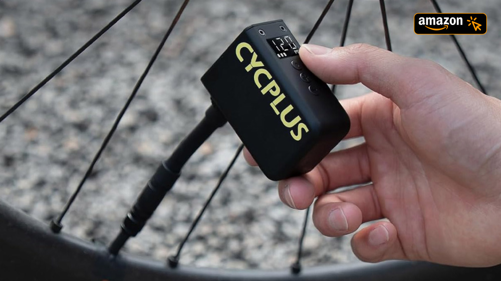 87 Gramm leichte elektrische Fahrradpumpe: Höchstrabatt bei Amazon für Leichtgewicht