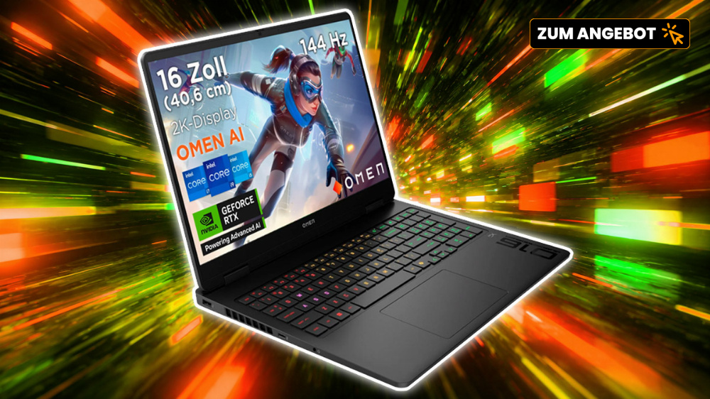 HP-Gaming-Laptop zum Aktionspreis: RTX 5070 und 24 GiB RAM kosten gewöhnlich mehr