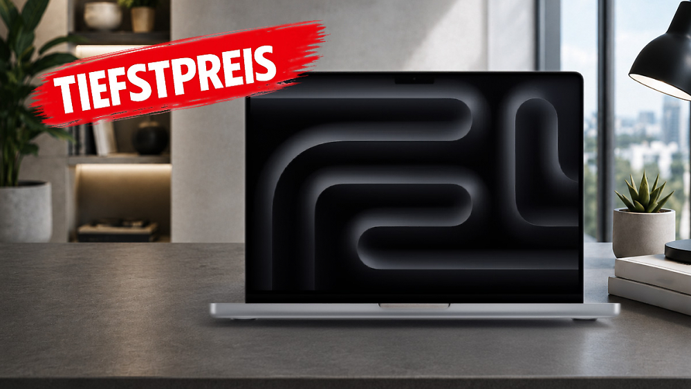 450 Euro Rekordrabatt: Apple MacBook Pro 14 Zoll mit 16 GB RAM so günstig wie nie