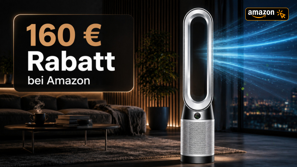 Dyson-Deal für heiße Tage: Purifier Cool PC1 mit Luftreiniger und Ventilatorfunktion kostet 160 € weniger
