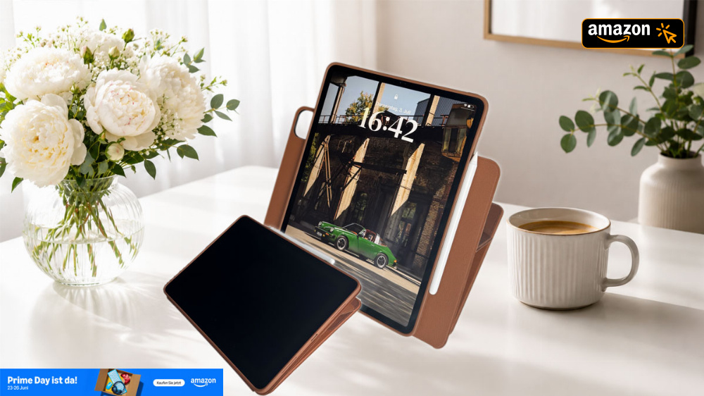 Im Prime-Day-Angebot: Praktische iPad-Shift-Magnethülle von ESR mit 9 Winkeln zum Jahresbestpreis