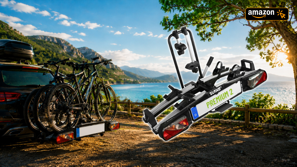 Bevor es in den Urlaub geht: Amazons Fahrradträger-Bestseller jetzt zum Bestpreis