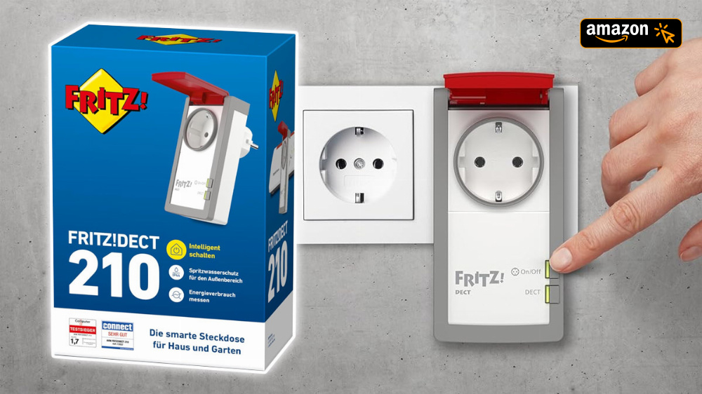 Fritz!DECT 210 selten so günstig: Intelligente IP44-Steckdose fast zum Jahresbestpreis
