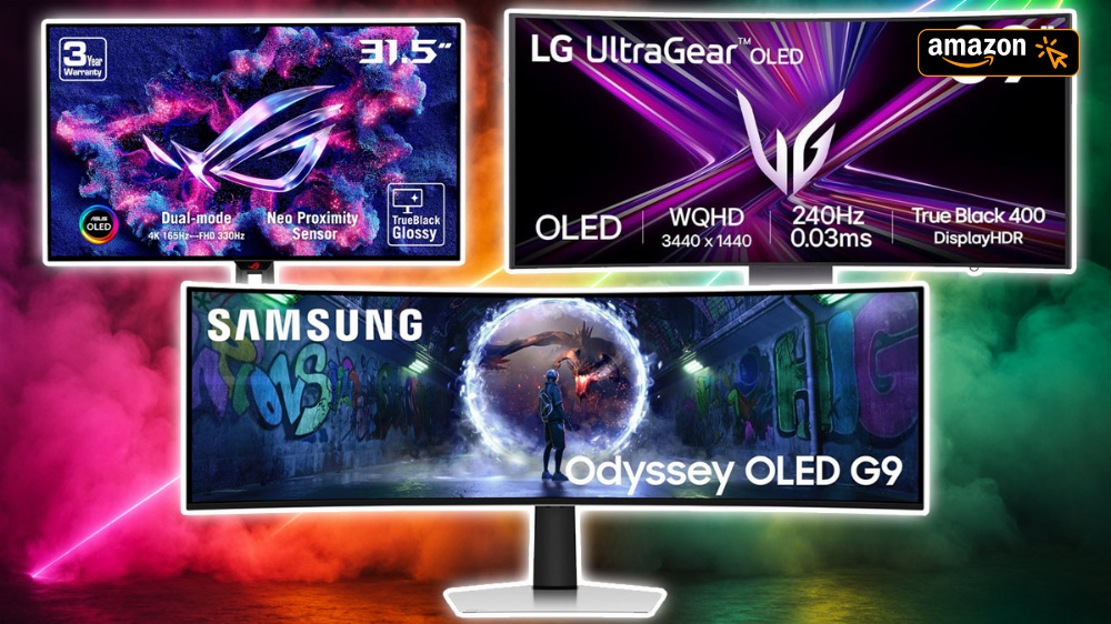 Prime Day: Höchstrabatte auf OLED-Monitore - WQHD, 4K UHD von Asus, LG, Samsung etc.