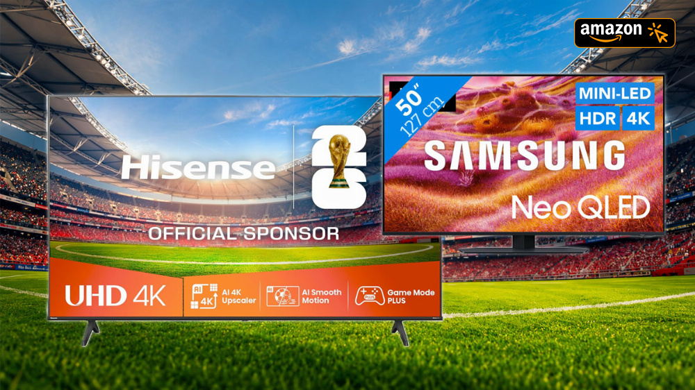 Ab 199 Euro | 4K-TVs von Samsung, Hisense und Co. zu Bestpreisen bei Amazon & Coolblue