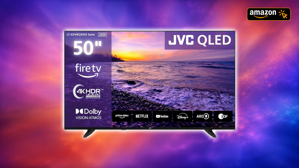 Fire TV, QLED und Dolby Vision: Dieser 50-Zoll-TV ist aktuell überraschend günstig