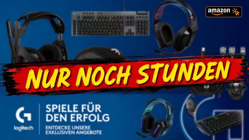 Nur noch Stunden: Starke Prime-Day-Angebote für Logitech Gaming-Zubehör