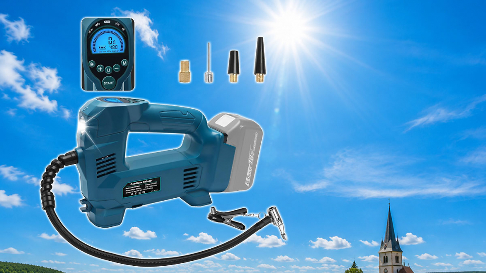 Für Gelegenheitsnutzer: Kompressor für Makitas 18V-Akkus kostet befristet 36 Euro