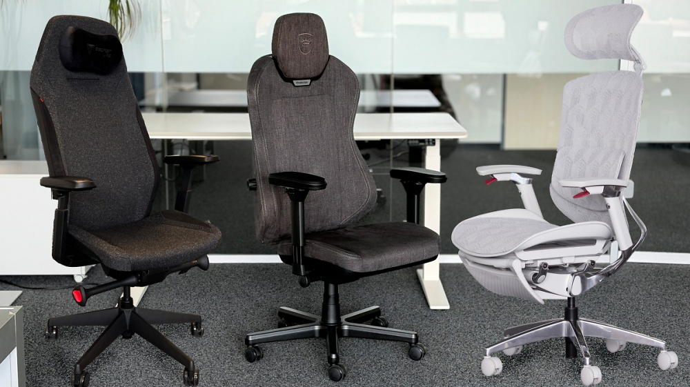  Gaming- oder Bürostuhl? Drei neue Modelle mit Synchronmechanik im Test