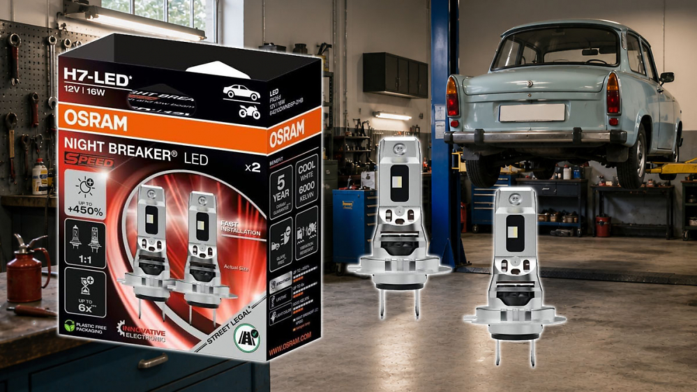 Amazon reduziert unter Preis anderer: Breit kompatible Osram Night Breaker LED Speed H7 450