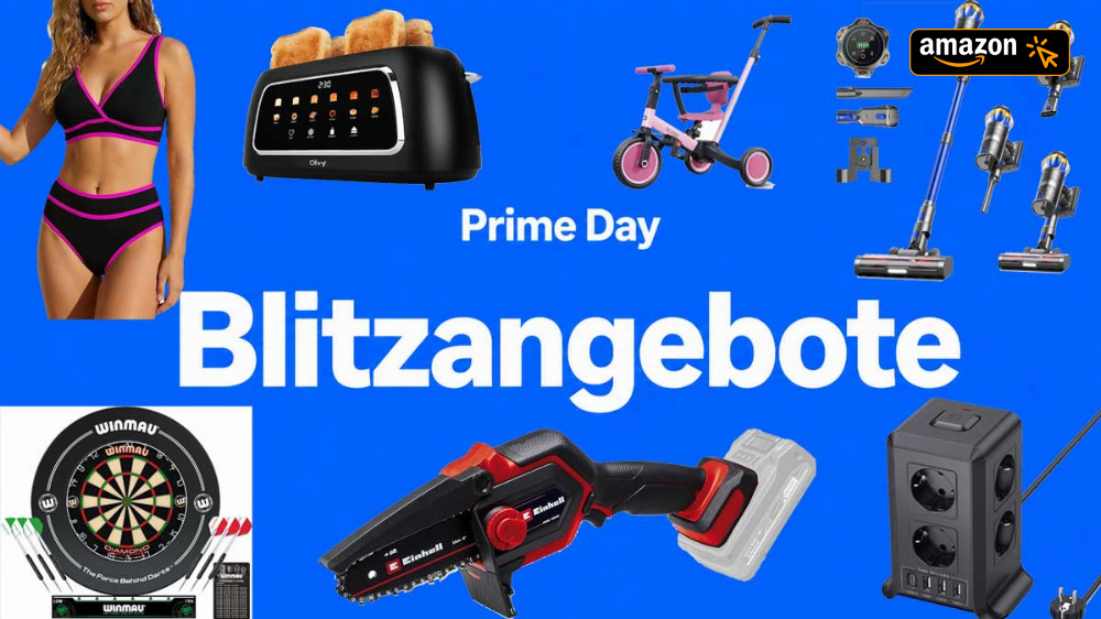 Nur heute gültig: Die besten Blitzangebote am Freitag beim Amazon Prime Day 2026