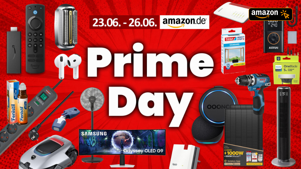 Prime Day 2026: Die 33 besten Amazon-Angebote und Deals zum Prime Day (Update 2)