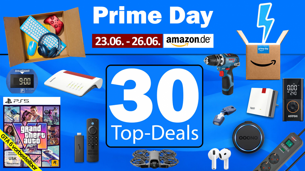 Amazon Prime Day: Liste mit den 30 WIRKLICH besten Prime Day Deals 2026