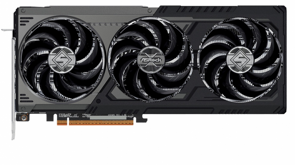 Radeon RX 9070 GRE: Asrock bringt Steel Legend Dark für schwarze PC-Builds