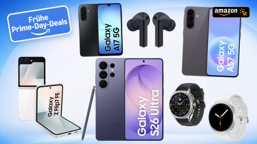 Früher Prime Day: Samsung schon jetzt mit Rabatten bis 50% sichern - Handys ab 139€
