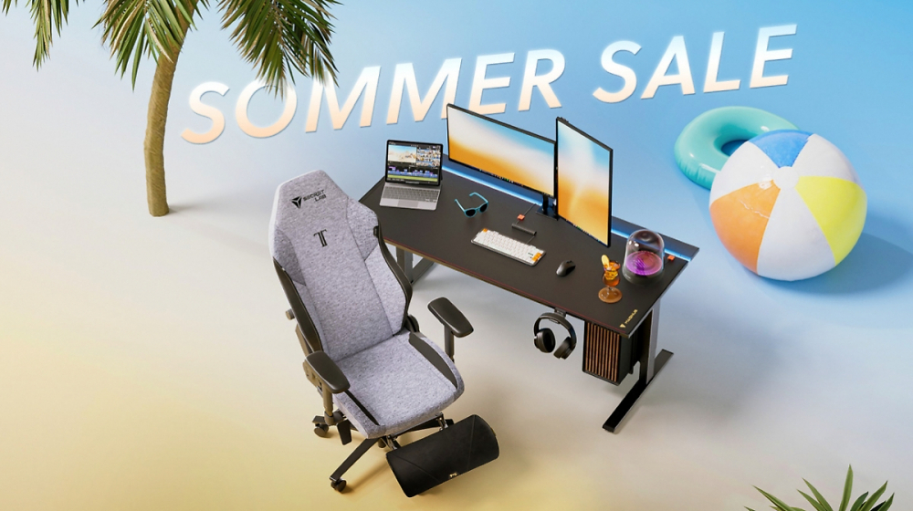 Secretlab-Sommer-Sale: Bis zu 119 Euro bei Gaming-Stühlen, -Tischen und Skins sparen