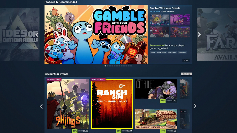 Steam mit neuem Design: zwischen "cool" und "hässlich" - heftige Diskussionen in der Community