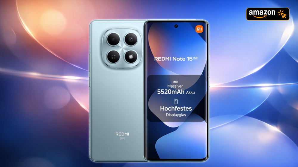 Nur 24,70 Euro pro Zoll - Keiner ist günstiger | Xiaomi Redmi Note 15 5G mit 19-h-Akku