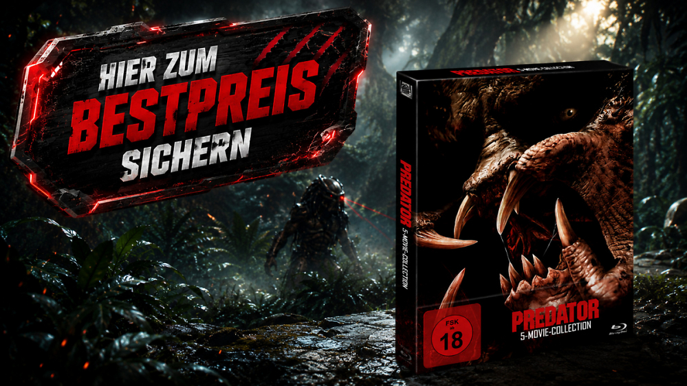 Mit Prey und den Kinofilmen: Amazon senkt Predator Movie Collection und 47 % sind schon weg