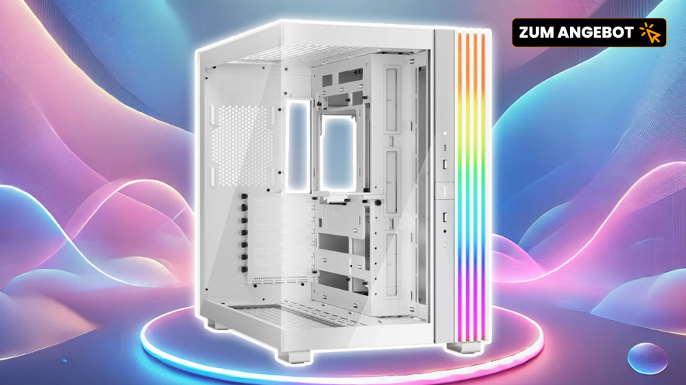 Weiß statt Schwarz spart 30 Euro: Rekordrabatt für Be quiet! Light Base 600 DX