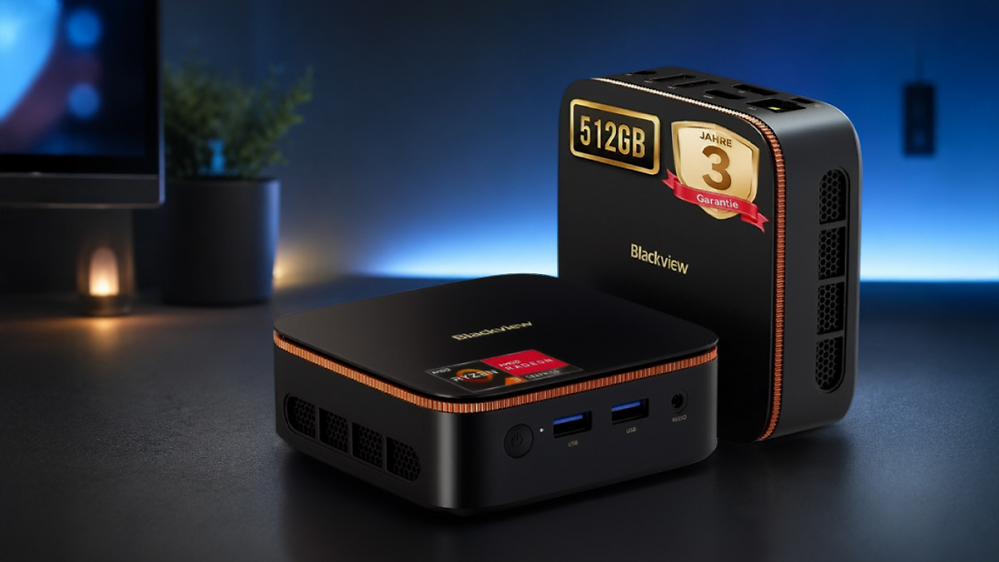 Ryzen-Mini-PC mit 16 GB RAM und 512 GB SSD: Blackview MP20 jetzt zum Amazon-Tiefstpreis