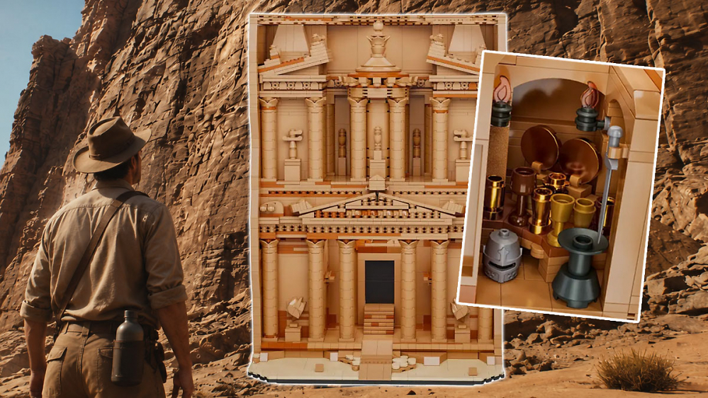 Indiana Jones und der letzte Klemmbaustein: Bluebrixx greift berühmte Filmkulisse auf