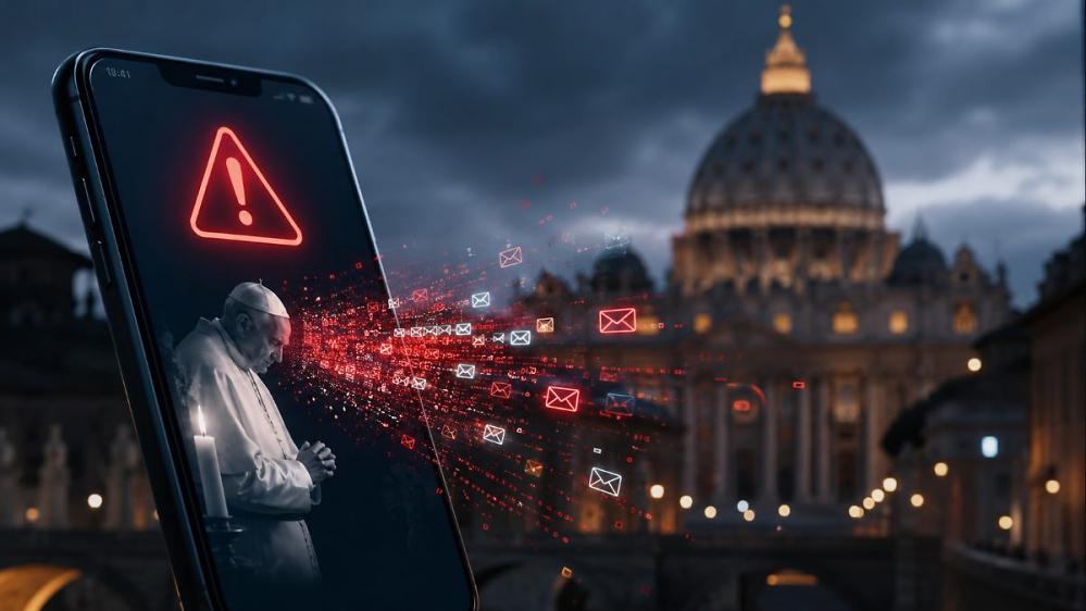 Click to Pray: Offizielle Papst-App leakt E-Mails von über 700.000 Nutzern