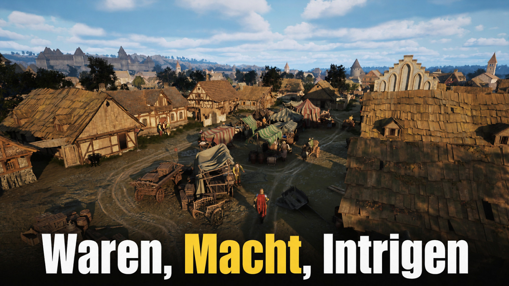 Die Gilde: Europa 1410 - Neuer Beitrag erklärt Waren, Items und Handel vor dem Early Access