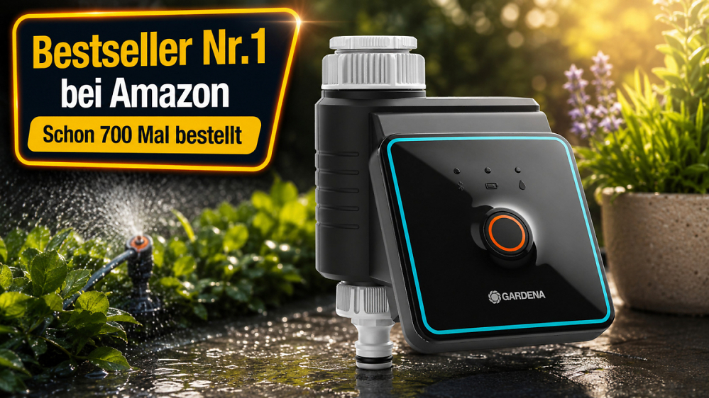 Teilweise schon vergriffen: Gardena-Bewässerungssteuerung für 41,41 € wird bei Amazon stark nachgefragt