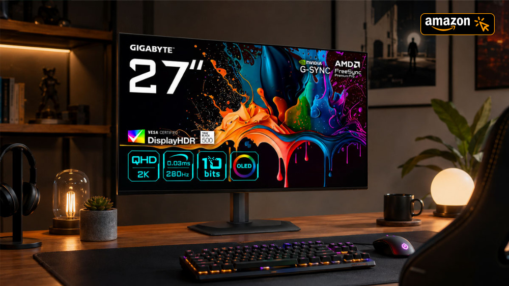 Gigabyte OLED-Monitor mit 280 Hz nie günstiger laut Preisvergleich