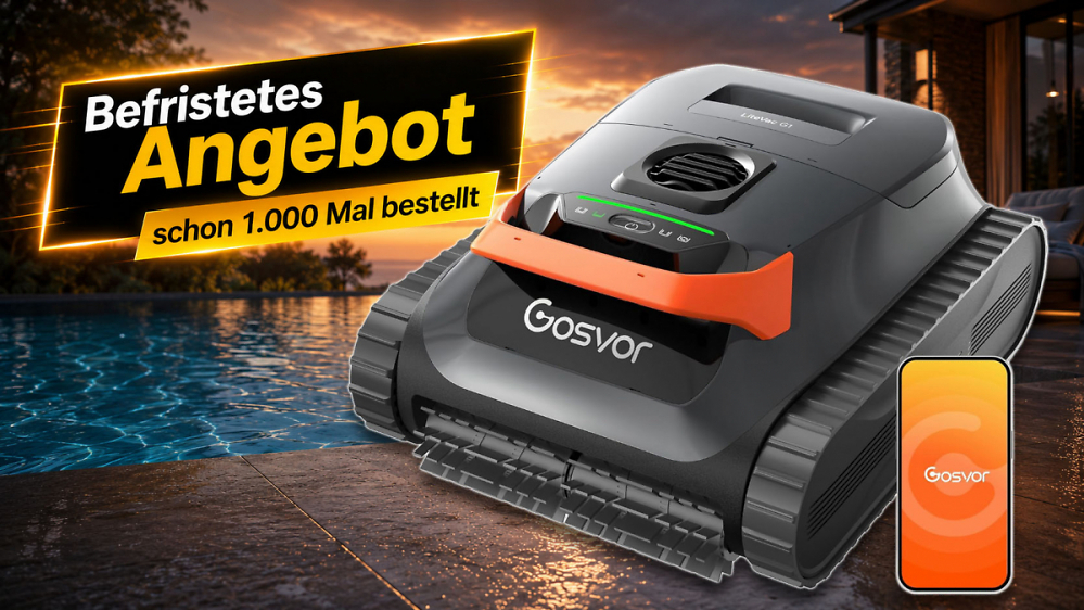 Pool schrubben war gestern: Neuer 4-in-1-Poolroboter fällt mit 31 % Rabatt auf Amazon-Tiefstpreis