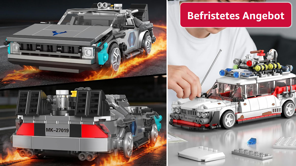 Mould Kings Zeitmaschine ist im Angebot: Doch andere Filmklassiker trifft der Lego-Rivale besser