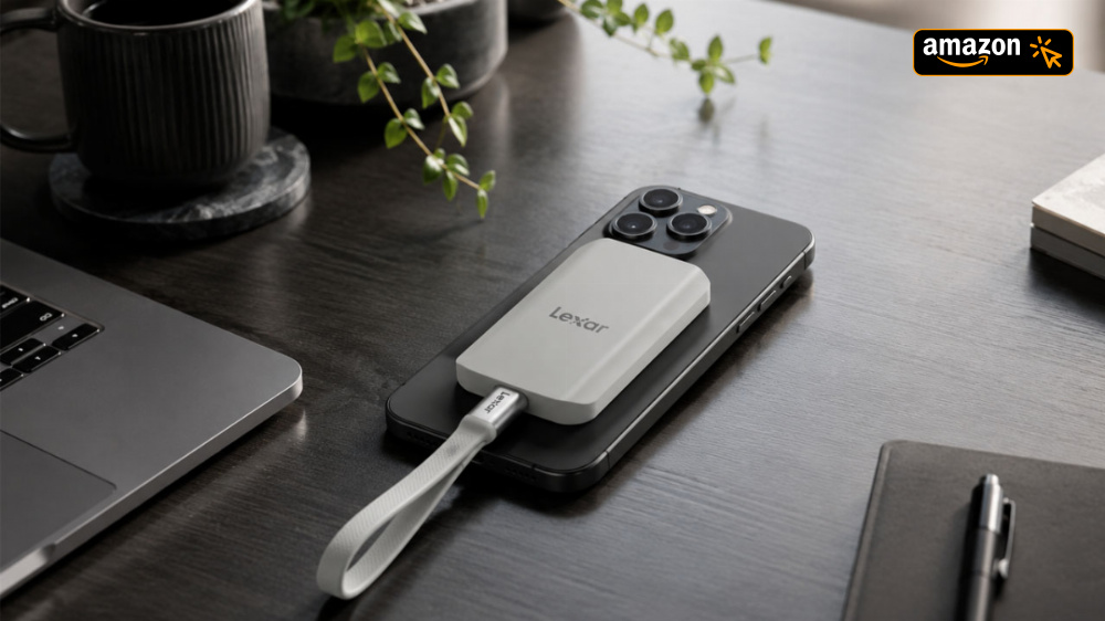 Nur solange der Vorrat reicht | Portable Lexar ES5-SSD im Amazon-Angebot