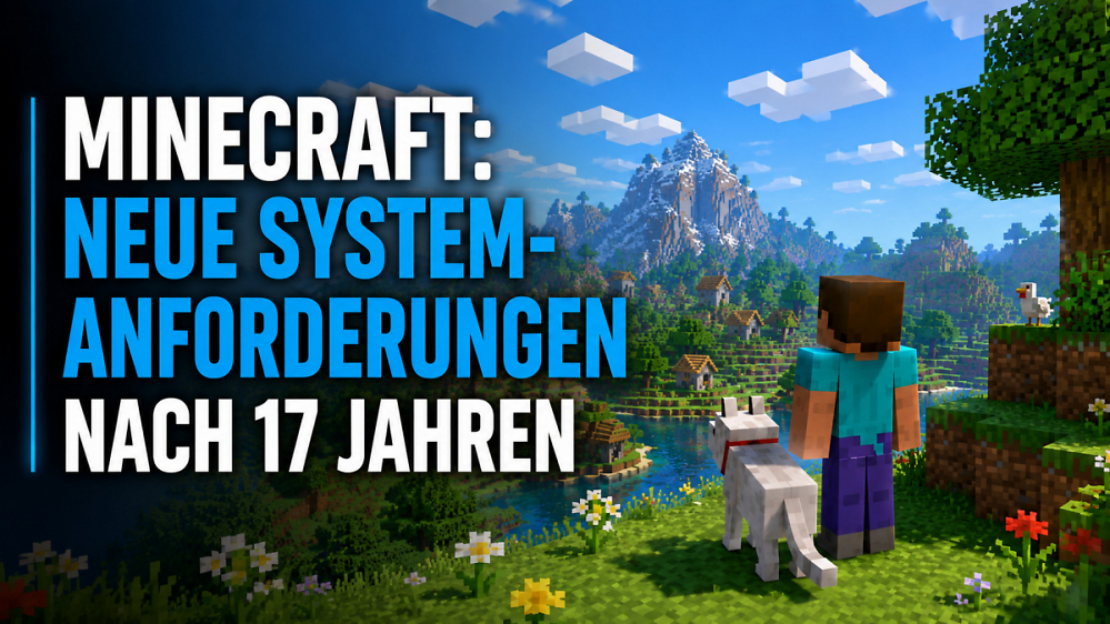 Minecraft: Neue PC-Anforderungen könnten ältere Systeme aussortieren