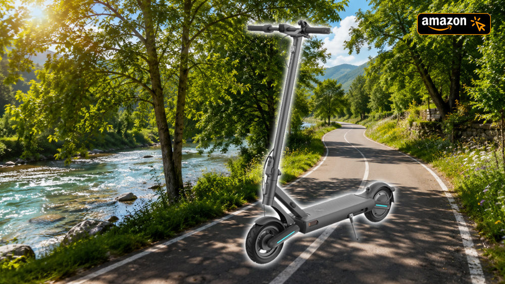 Straßenzugelassen, gefedert und bis zu 75 km: Dieser E-Scooter ist jetzt stark reduziert