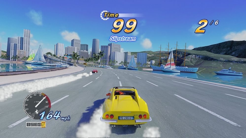Outrun: 20 Jahre altes Rennspiel zeigt sich mit Pathtracing-Grafik