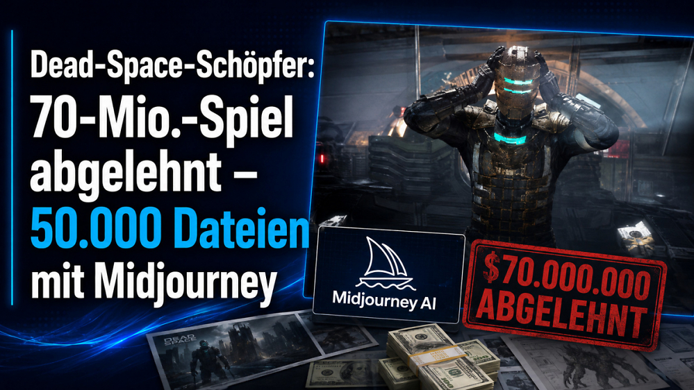 Publisher lehnen 70-Millionen-USD-Spiel ab: Dead-Space-Schöpfer erstellt 50.000 KI-Dateien