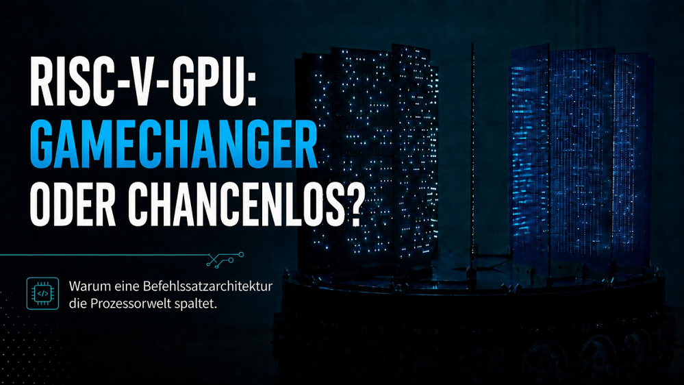 RISC-V-GPU zieht 2.000 Watt: Gamechanger oder nur kurios?