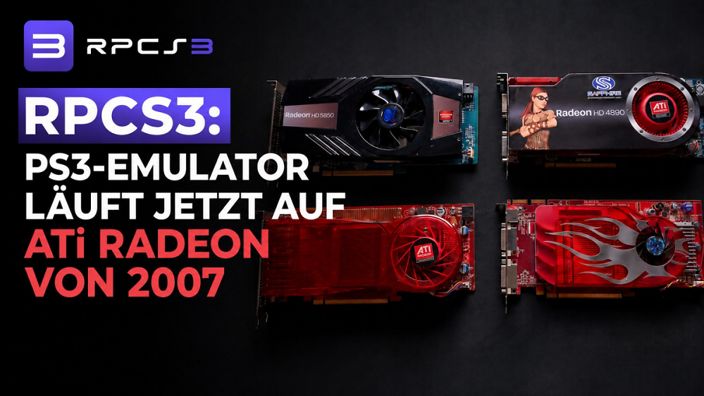 RPCS3: PS3-Emulator läuft jetzt auf ATi Radeon von 2007