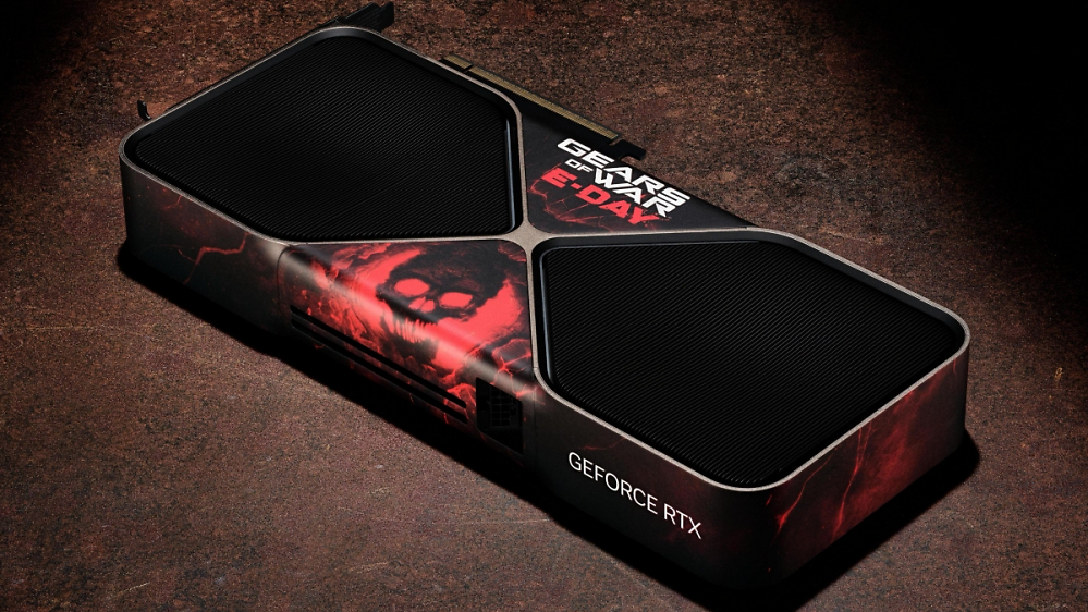 Keine neuen Grafikkarten in Sicht: Nvidia verlost RTX 5080 als "Gears-of-War-E-Day-Edition"