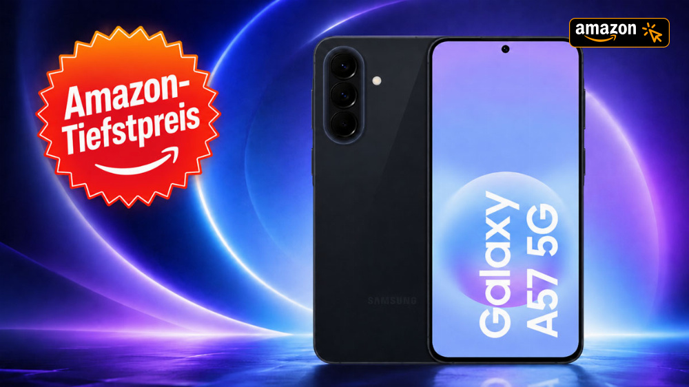 42% Rabatt bei Amazon: Samsung Galaxy A57 jetzt meistverkauftes Handy - sogar billiger als beim Prime Day