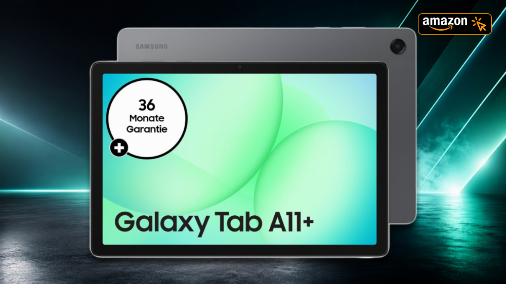 Samsung-Tablet unter 200 €: Galaxy Tab A11+ mit 90 Hz, 128 GB und Dolby Atmos stark gefragt