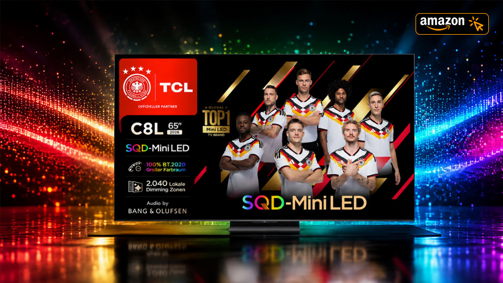 TCL C8L im Preissturz | Mit SQD-Mini-LED heller als jeder OLED-TV