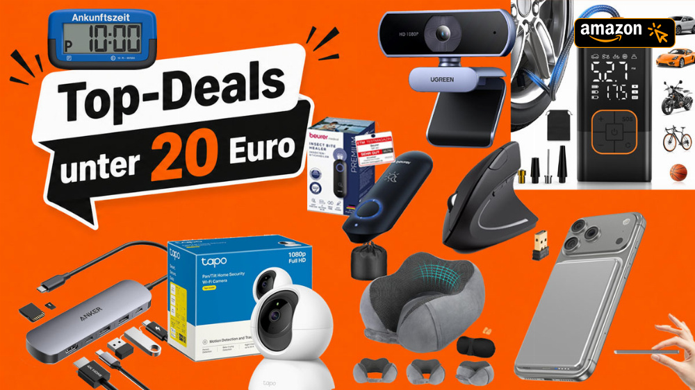 Prime Day lässt grüßen: Erstaunlich, was man gerade unter 20€ bekommt - Rabatte bis zu 60% bei Amazon